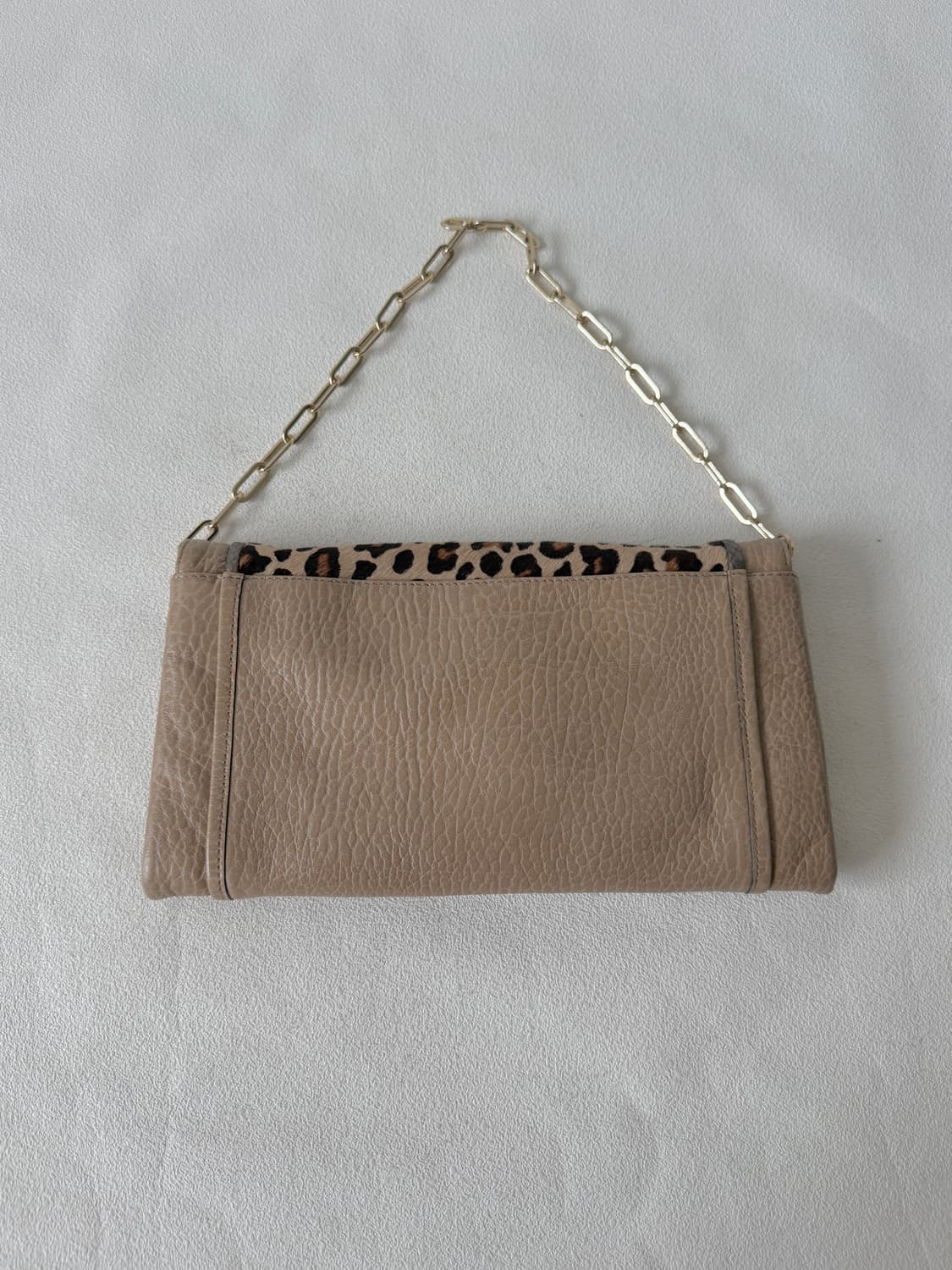 앤클라인(ANNE KLEIN) 레오파드&레더 체인 숄더백 상품이미지4