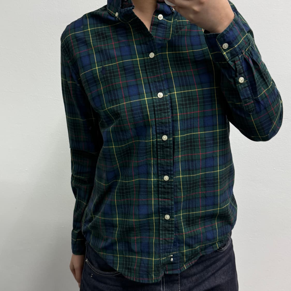 [XL] 폴로 타탄체크 셔츠 상품이미지2