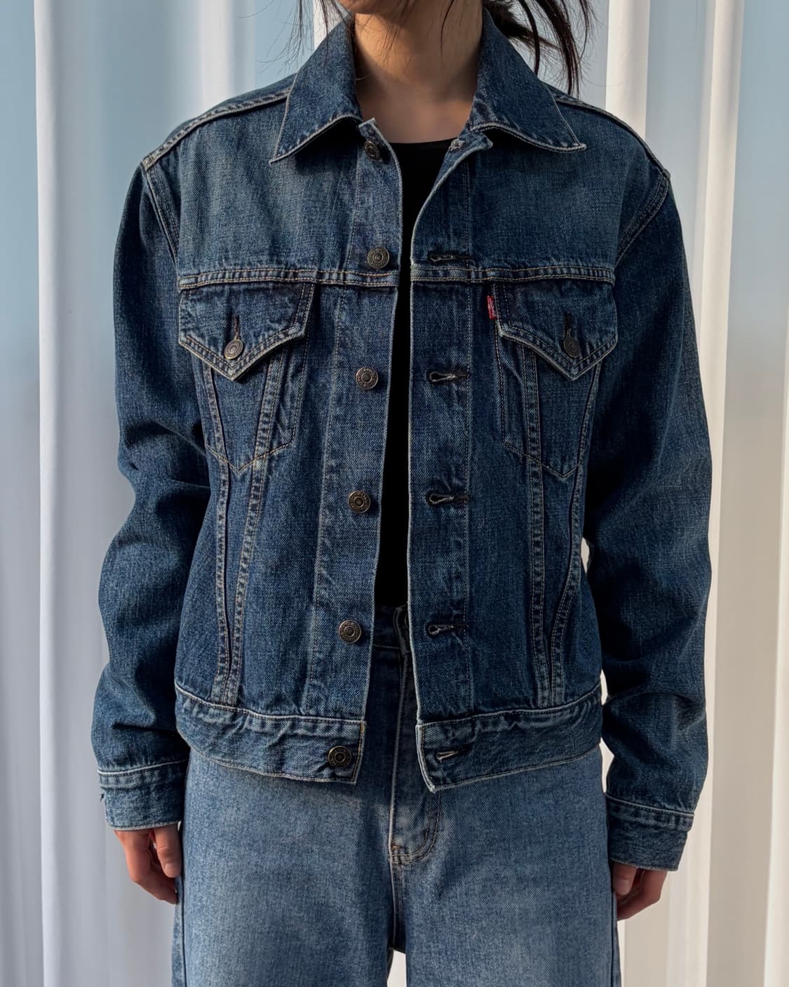 [M]리바이스 90s JPN LVC 3세대 데님 자켓 71557-02 상품이미지3