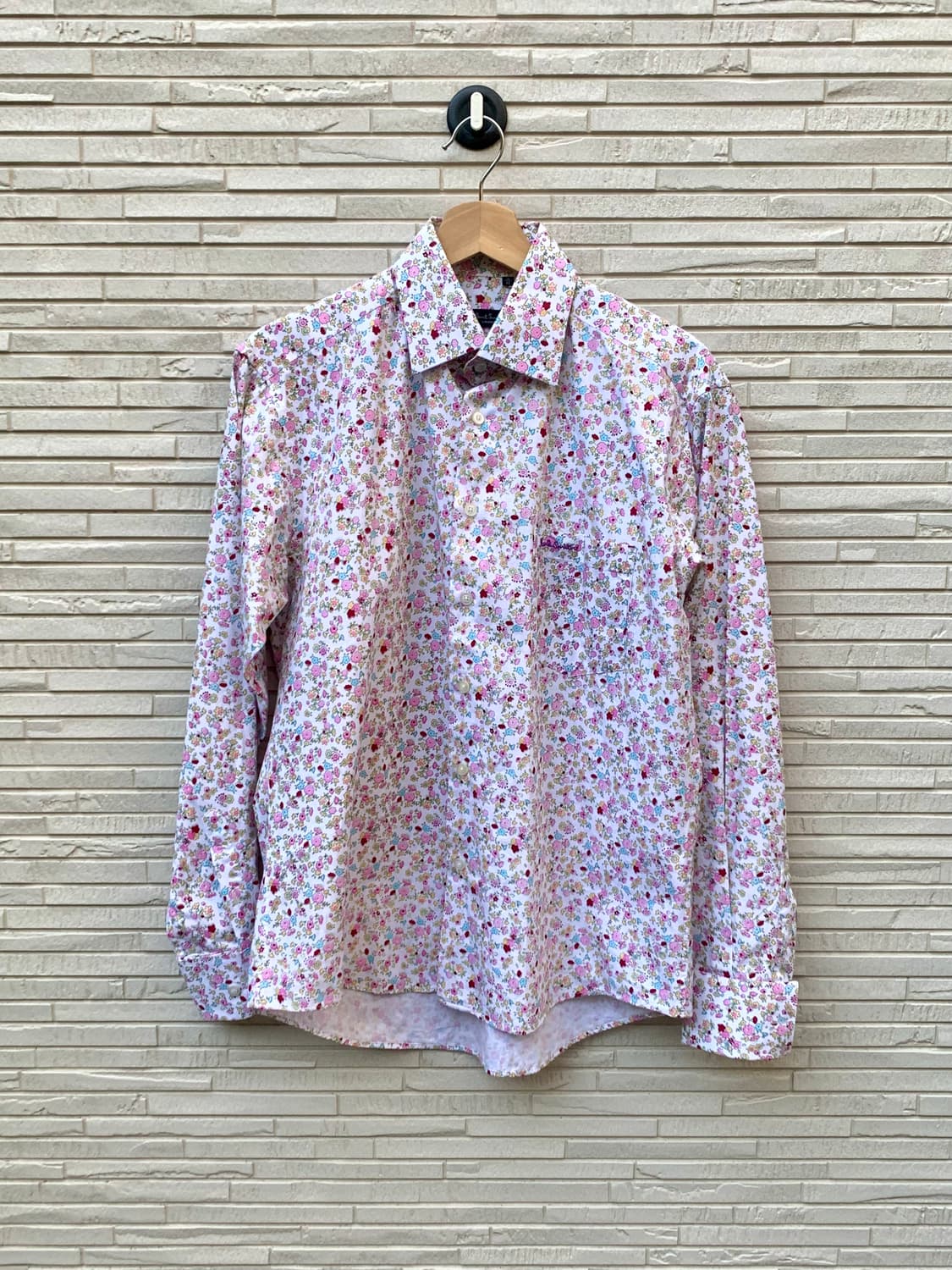 폴 스미스 플라워 패턴 셔츠 (white) 상품이미지5