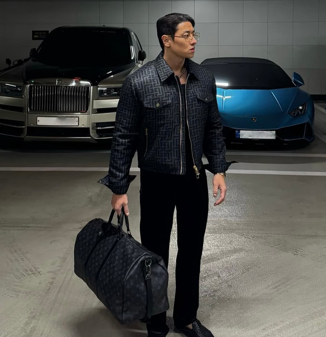 라피나토 RT 모노그램 트러커 블랙 50 상품이미지1