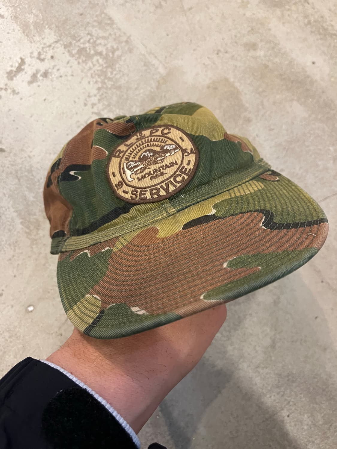 빈티지 90s 랄프로렌 폴로 마운틴 6패널 상품이미지3