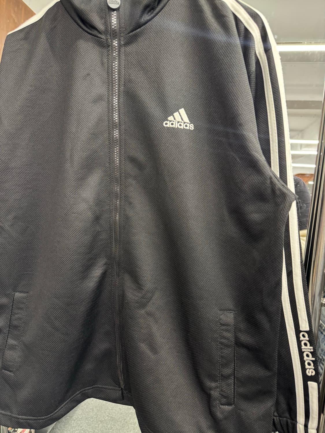 아디다스 빈티지 등판자수 로고 져지 상품이미지2