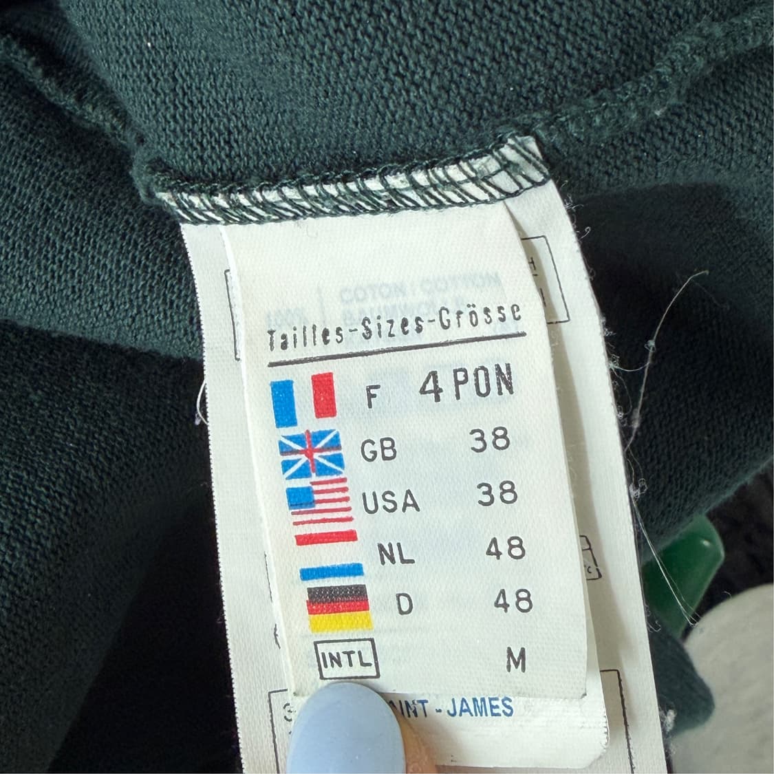 [M] 세인트제임스 보트넥 긴팔티 상품이미지6