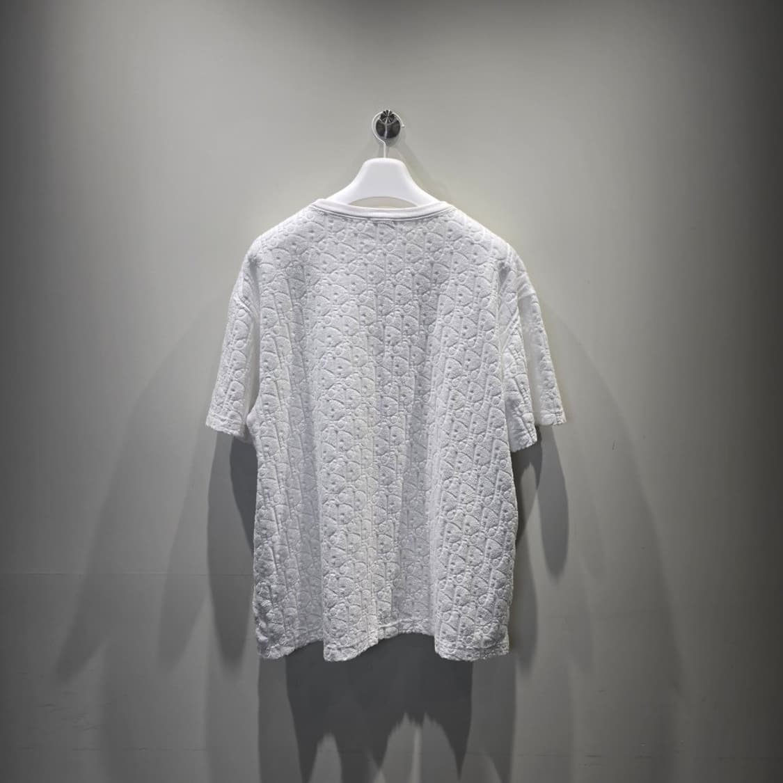 [중고/정품] 디올 테리 반팔 티셔츠 XL (화이트) 상품이미지2