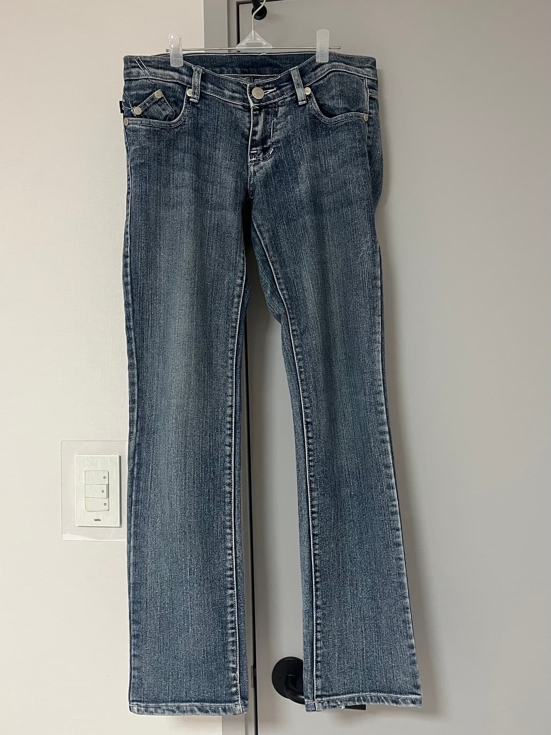 급처) Victoria beckham 로우라이즈 데님 플레어 진 상품이미지2