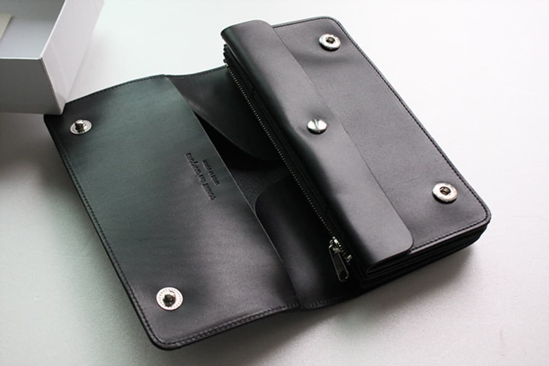 COMME des GARCONS 꼼데가르송 가죽 장지갑 새제품 상품이미지5