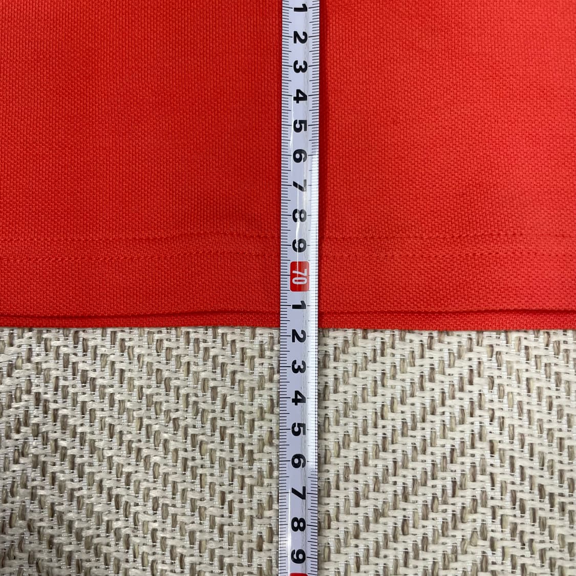 새상품급/라코스테 슬림핏 빨간색 카라티 XL 상품이미지8