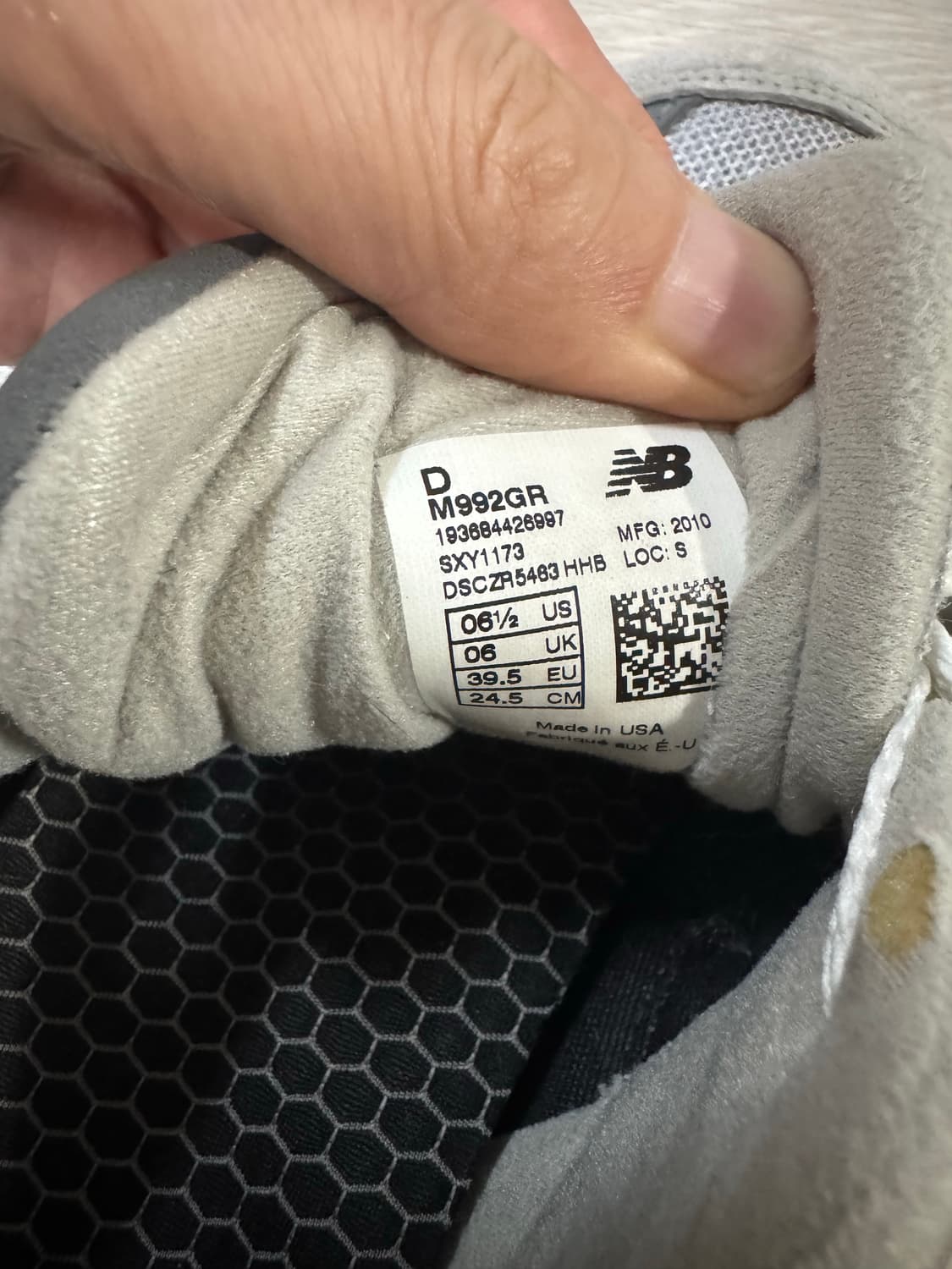 뉴발란스 992 245 상품이미지6