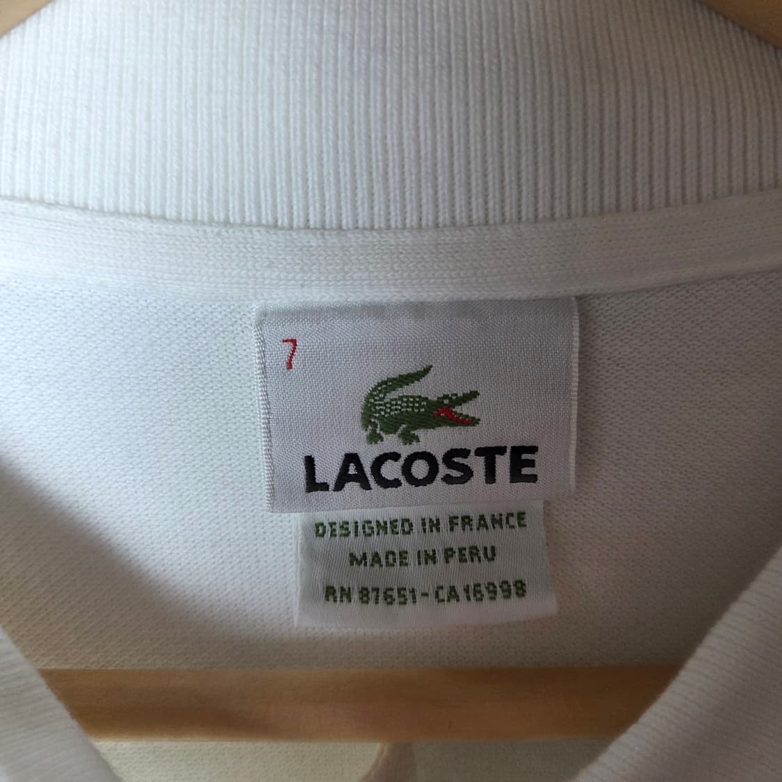 [Lacoste] 라코스테 PK 카라 롱슬리브 상품이미지4