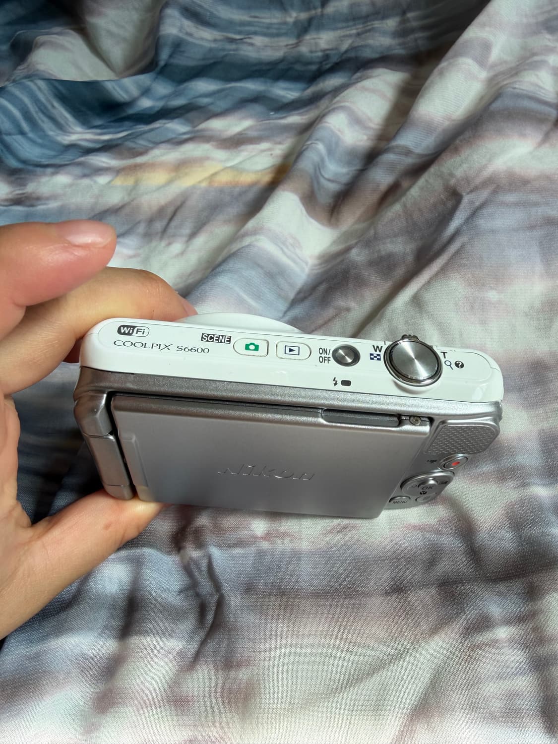 니콘 쿨픽스 s6600 화이트 미품🎀✨nikon coolpix 상품이미지4