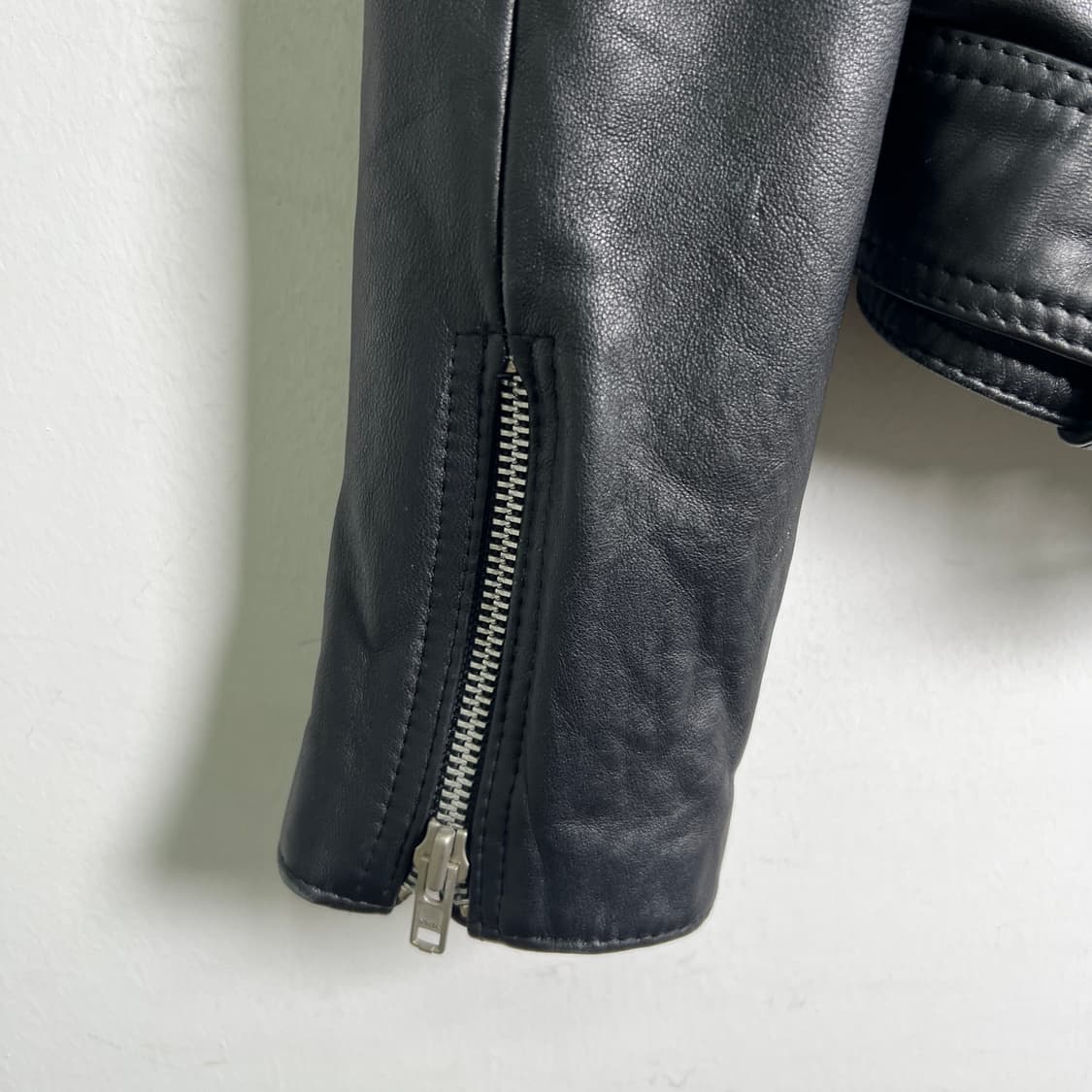 GOSSIP 빈티지 레더 라이더 자켓 M 상품이미지9