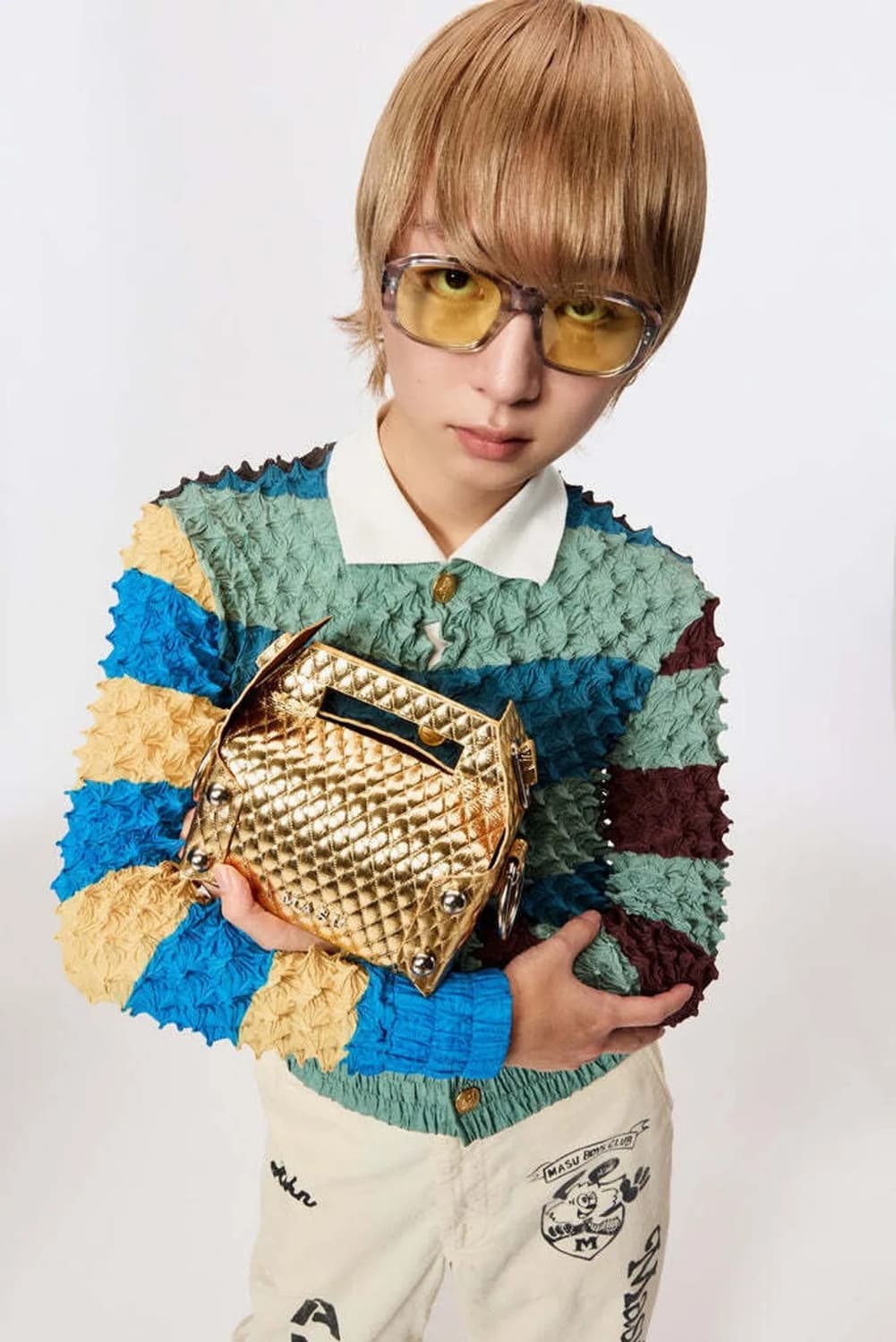 Masu x blanc 오발 선글라스 상품이미지1