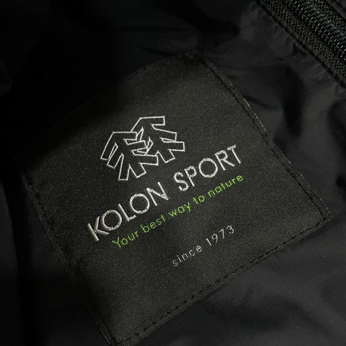 100 코오롱스포츠 윈드스토퍼 패딩  상품이미지4