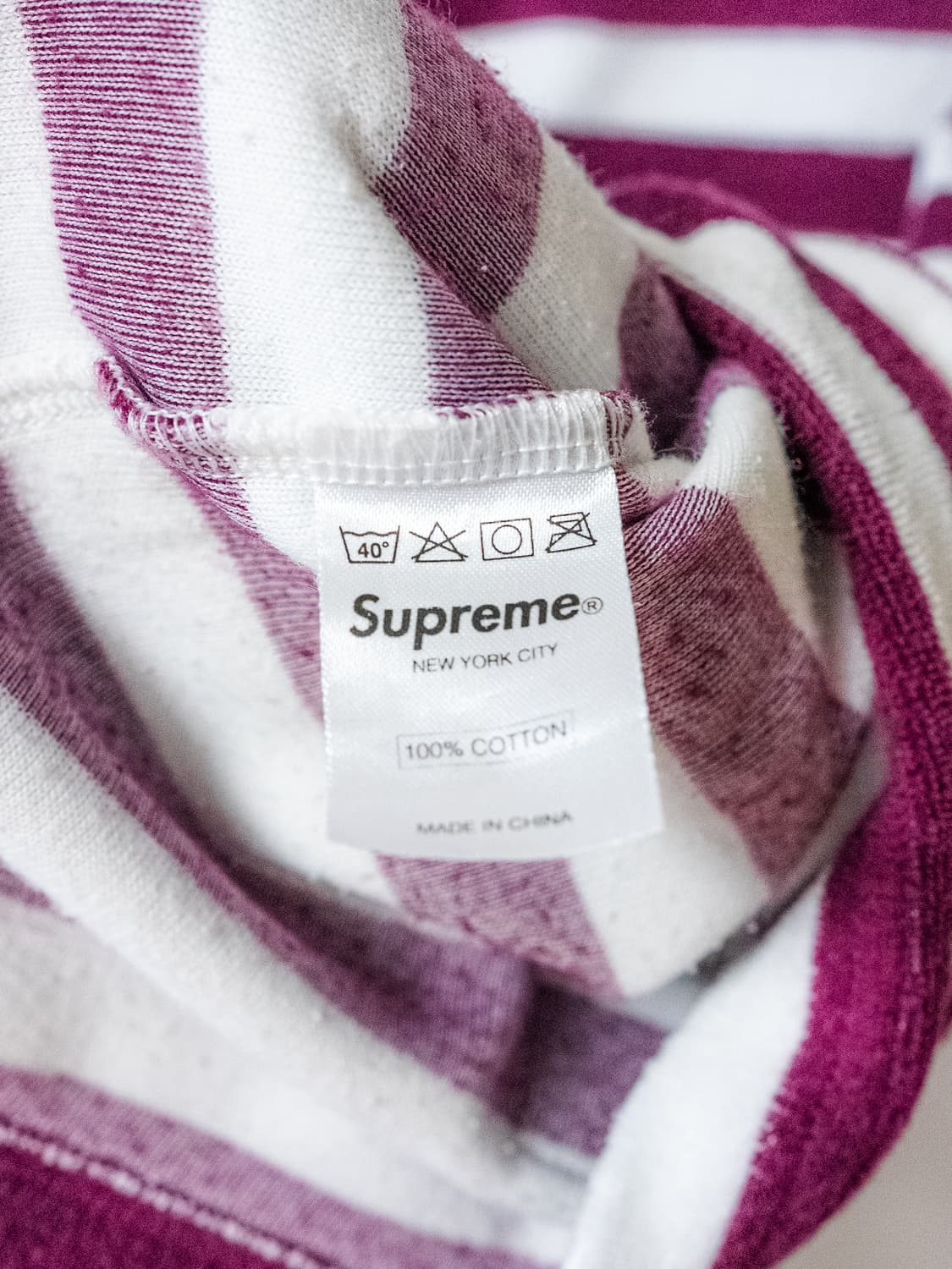 슈프림 12ss 테리 원단 나시 슬리브리스 사이즈 S 상품이미지4