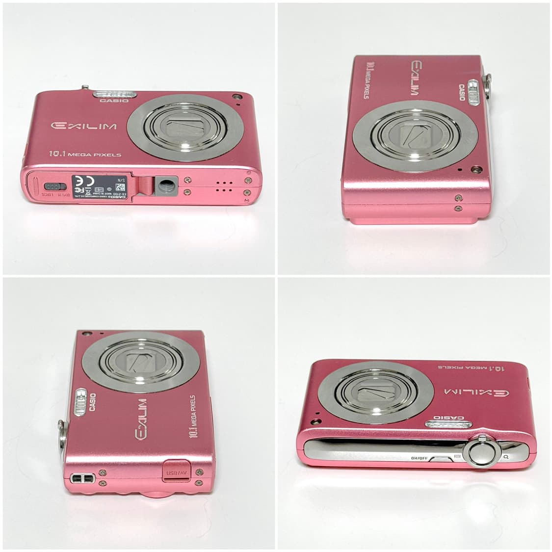 카시오 엑슬림 Z100 베이비핑크 빈티지디카 상품이미지3