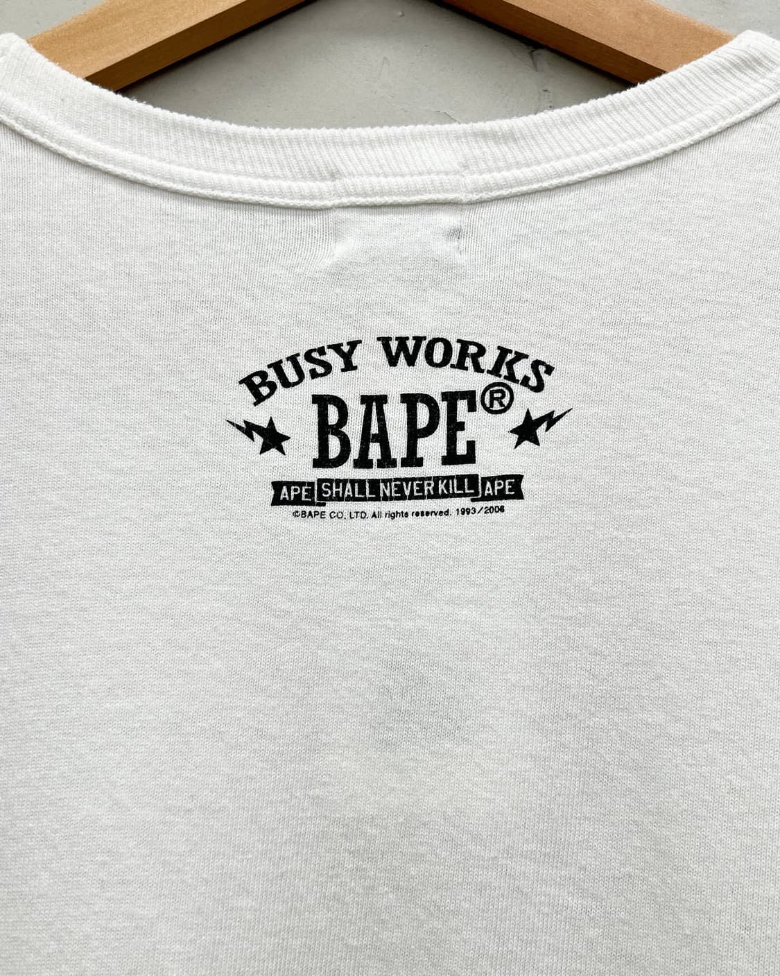 BAPE 베이프 00s 베이프 스타 프린트 티셔츠 상품이미지4