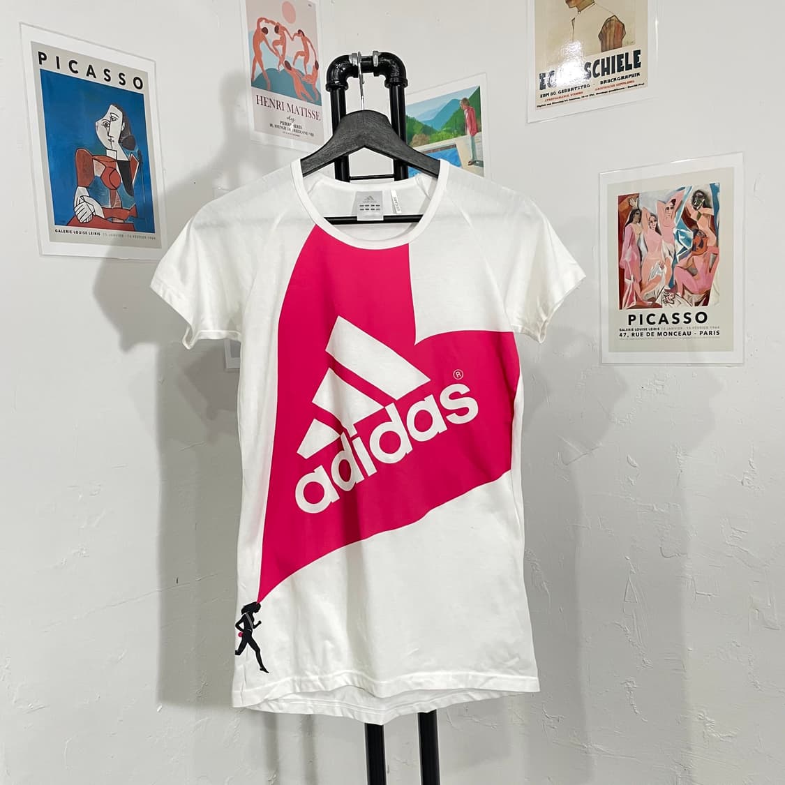 아디다스 네오 하트 프린팅 반팔티 상품이미지2