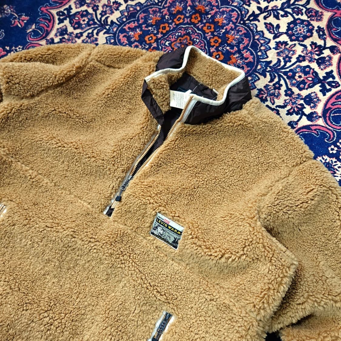 리바이스(Levis) 브라운 플리스 아노락 상품이미지6