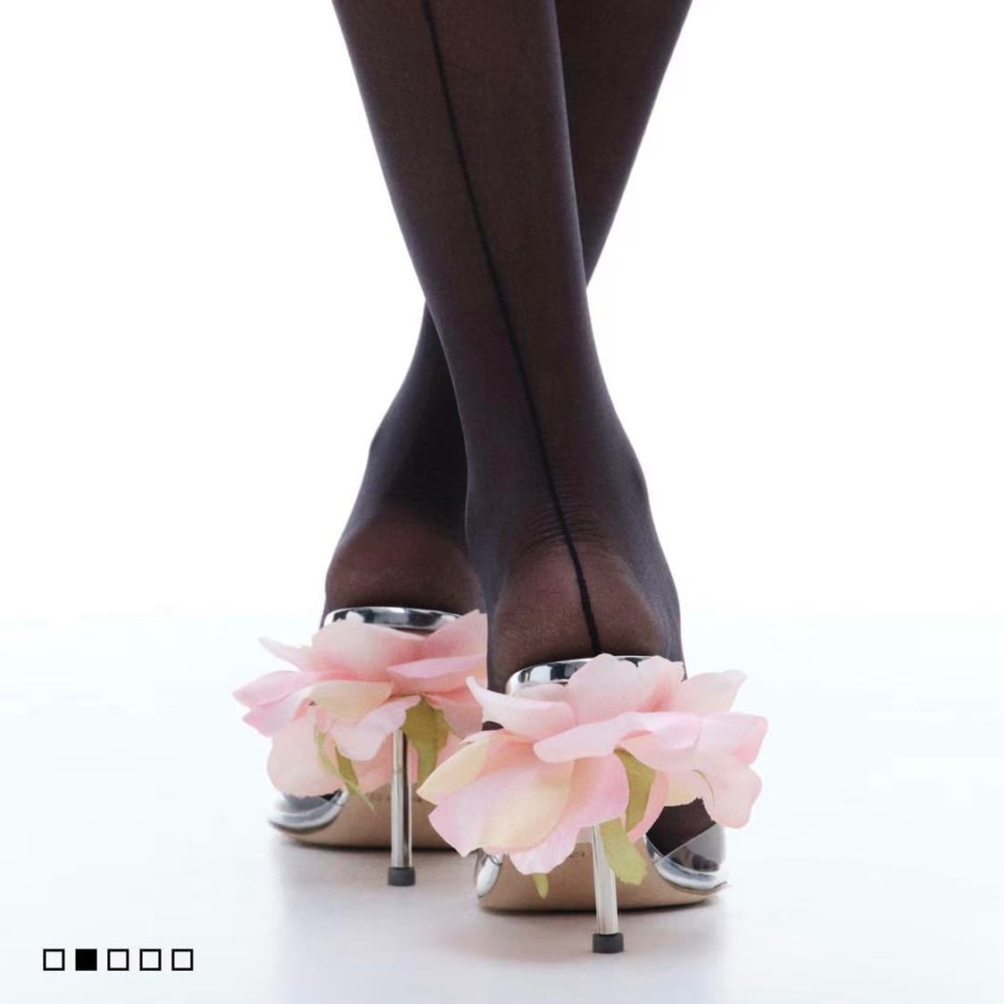 마그다부트림×H&M 콜라보 오픈토 구두 샌들 슈즈 (240/표기37) 상품이미지10