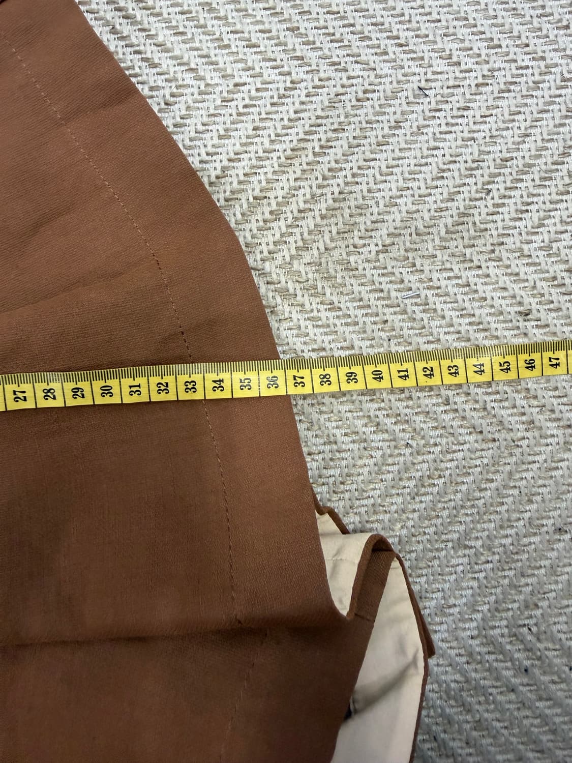 정품) 타임 한섬 브라운 숏팬츠 반바지 67(28) 상품이미지9