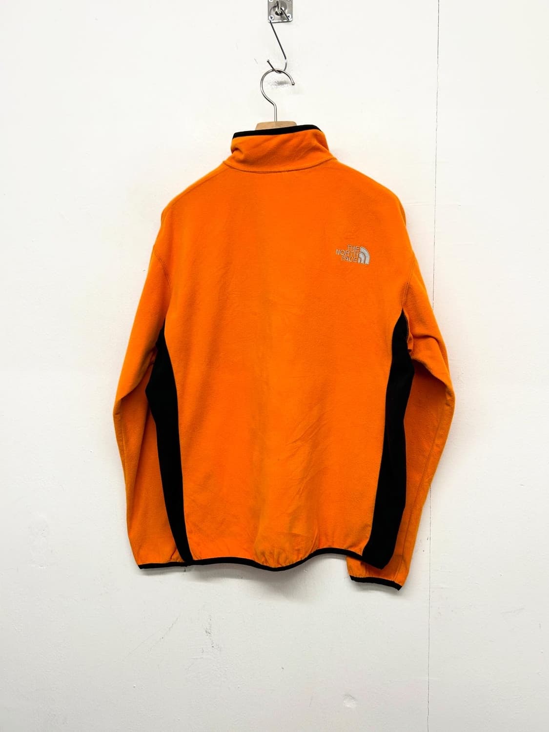 JPN 노스페이스 오렌지색 하프집업 플리스 상품이미지4