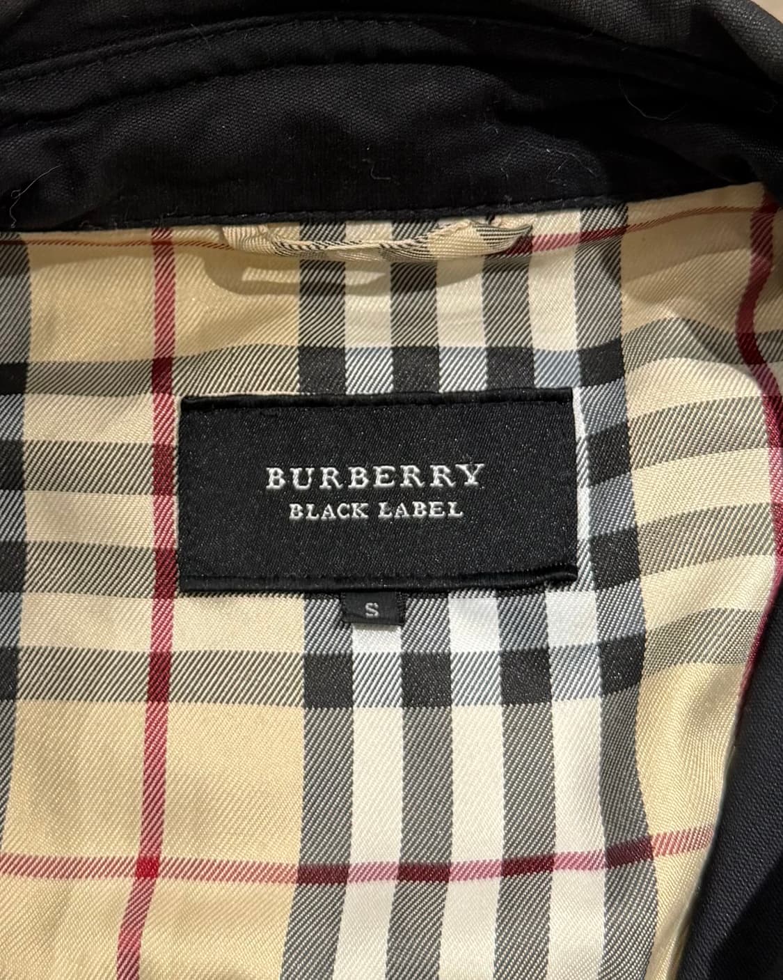 버버리 블랙라벨 블랙 우먼스 바이커 자켓 상품이미지7