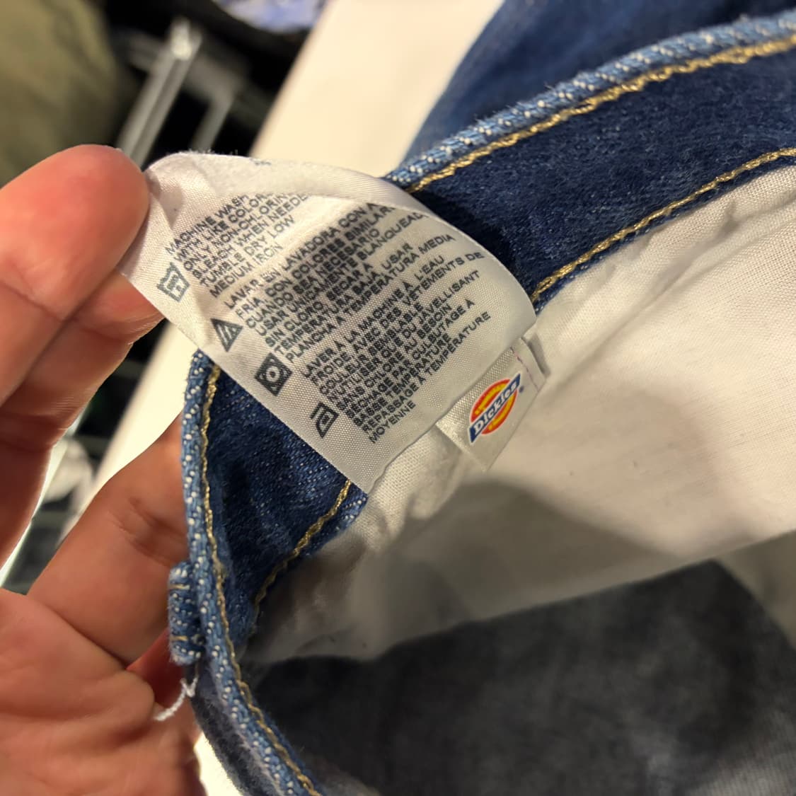 [44x30] 디키즈 빅사이즈 워크 바지 데님 팬츠 C290 상품이미지8