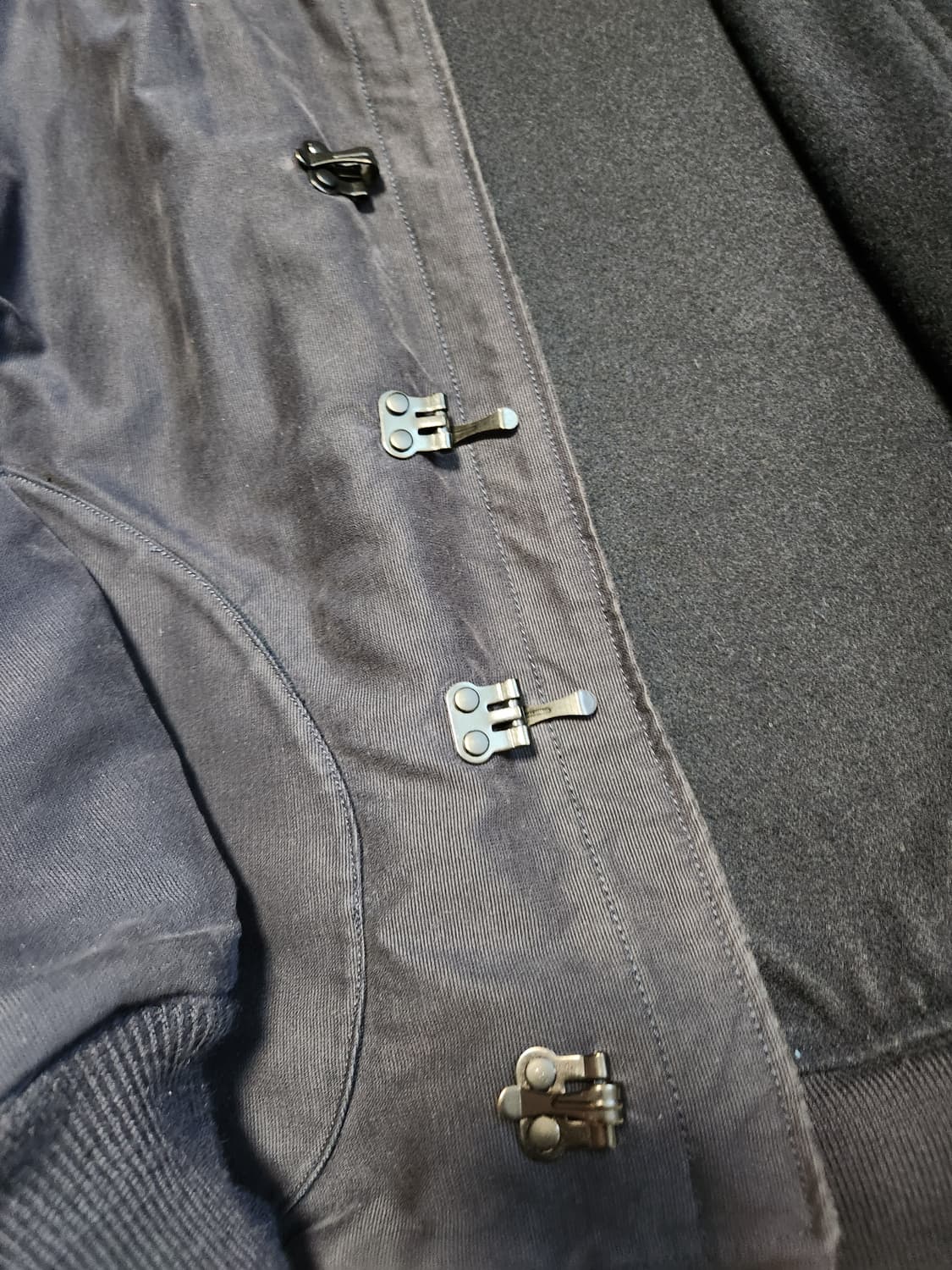 [40 라지] 브론슨 덱후크자켓 네이비 상품이미지4