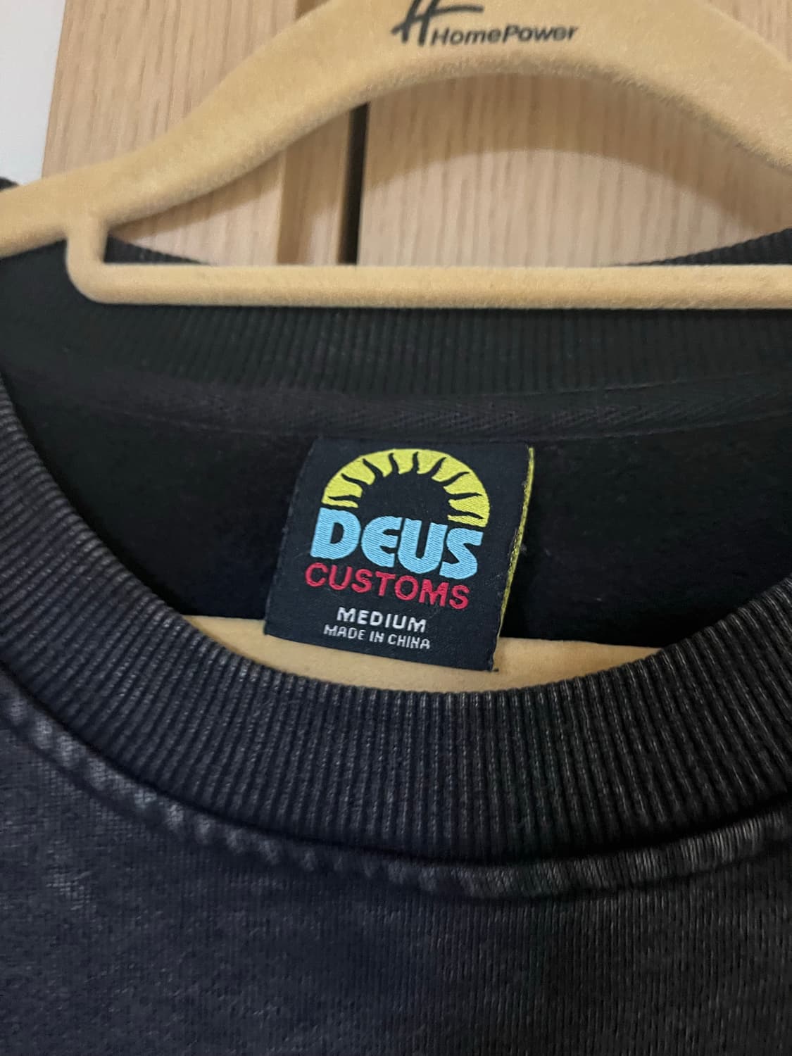 데우스 엑스 마키나 웨이브풀 애시드 크루 맨투맨 XL 상품이미지2