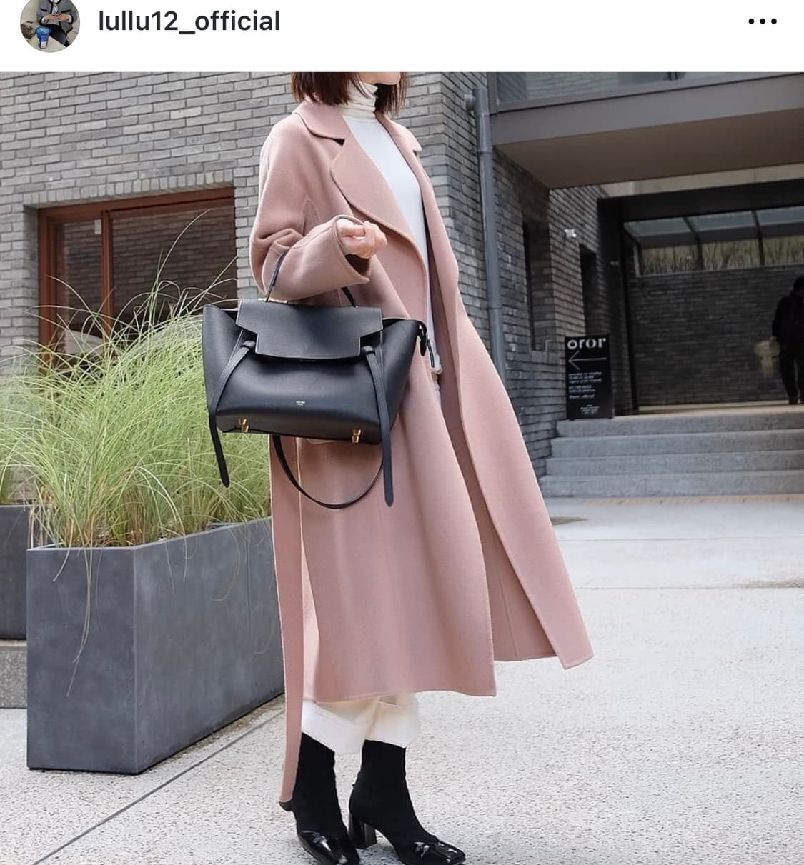 룰루 핸드메이드 울코트 55~66 상품이미지8