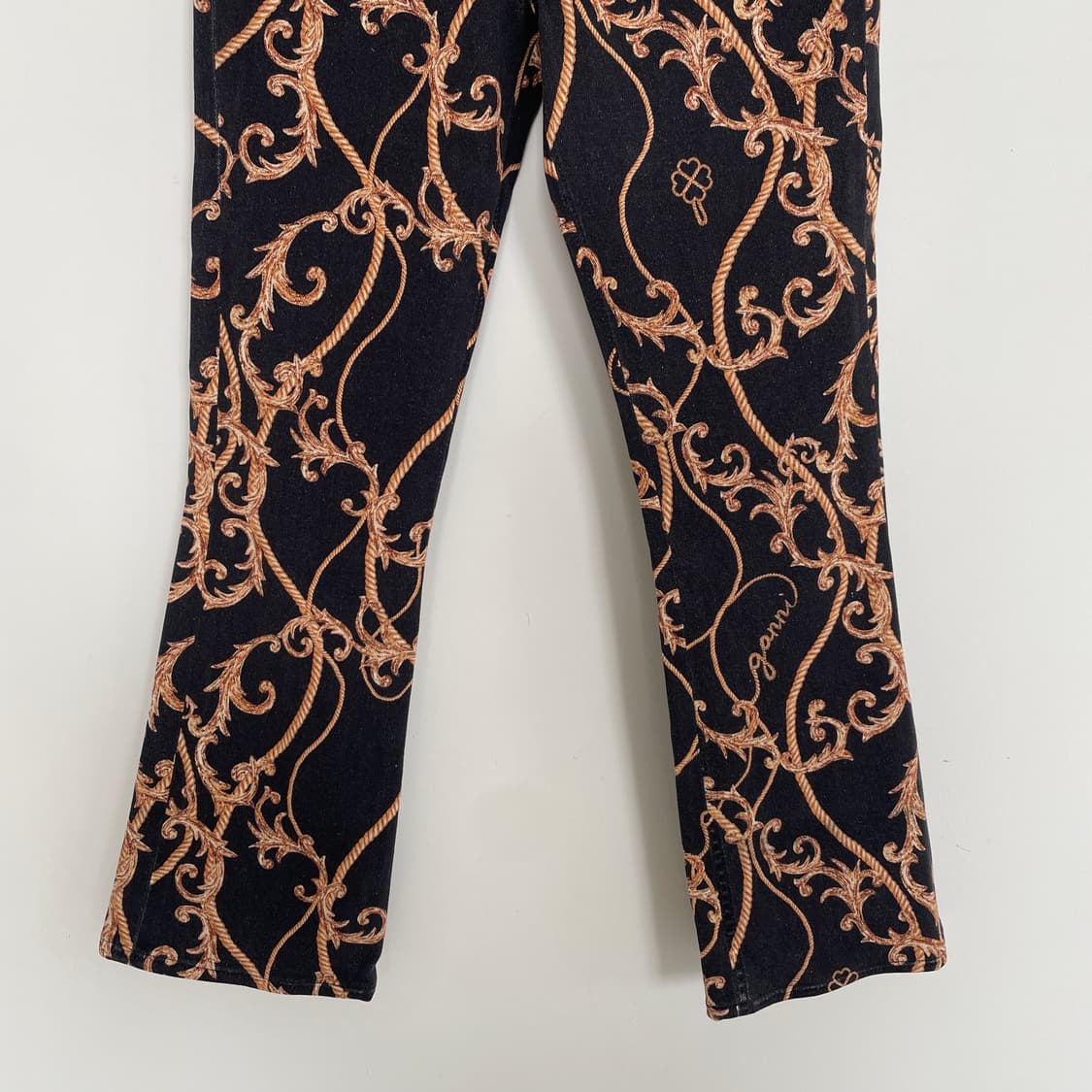 가니 바로크 프린트 데님 팬츠 바지 상품이미지4