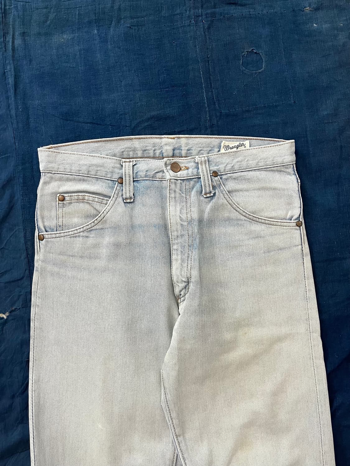 빈티지 일본제 랭글러 데님 팬츠 상품이미지6