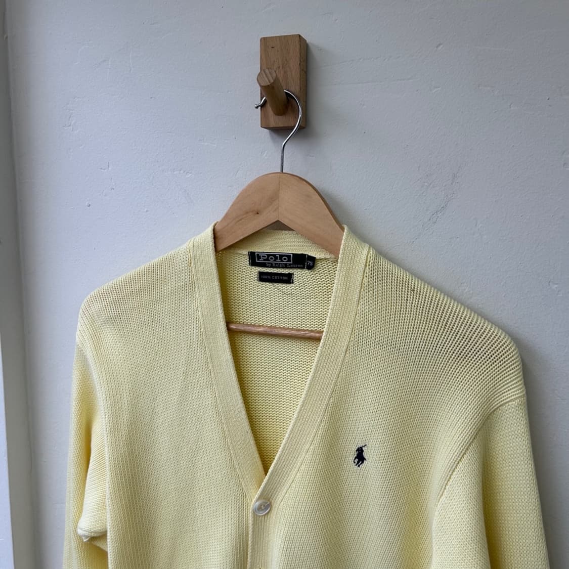 15992 - 폴로 랄프로렌 옐로우 가디건 상품이미지1