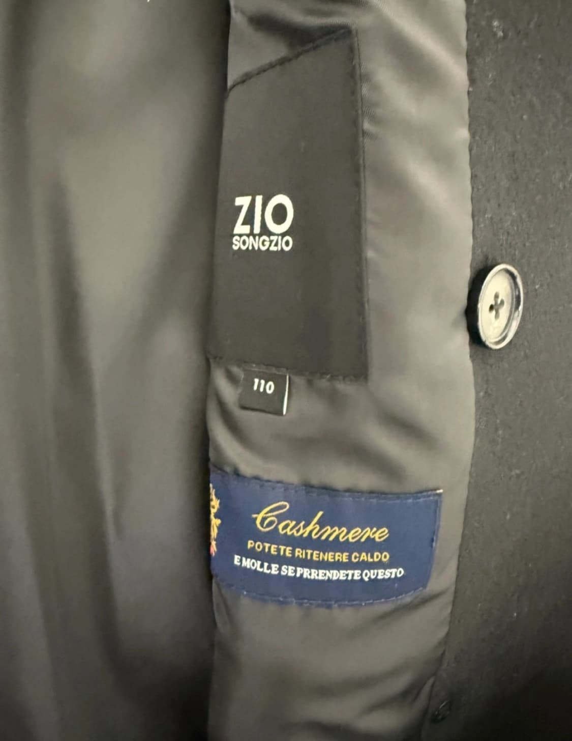 지오송지오 캐시미어 롱코트 110 상품이미지3