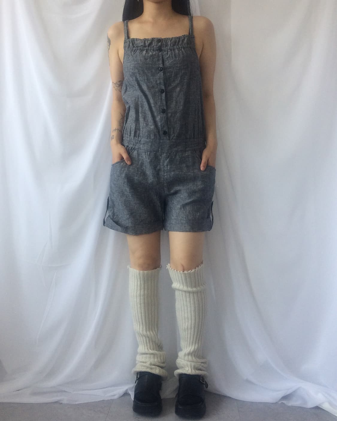 Short jumpsuit 상품이미지1