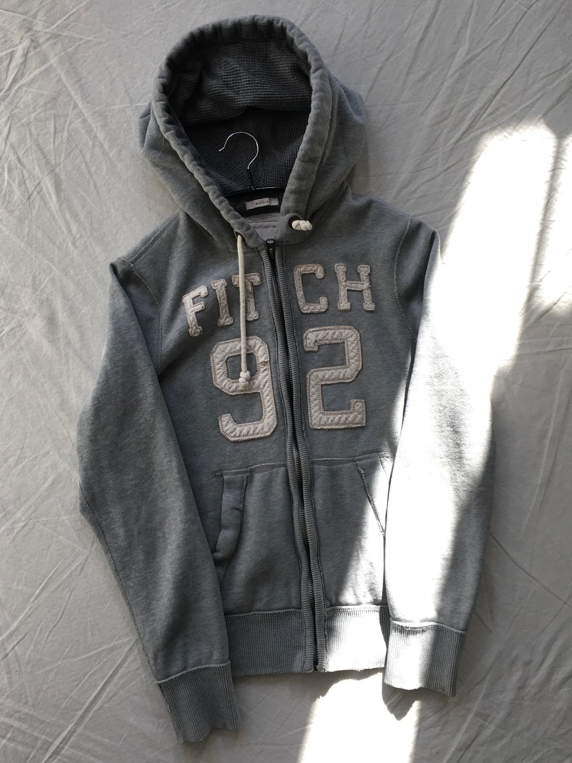 아베크롬비 패치로고 후드집업 상품이미지3