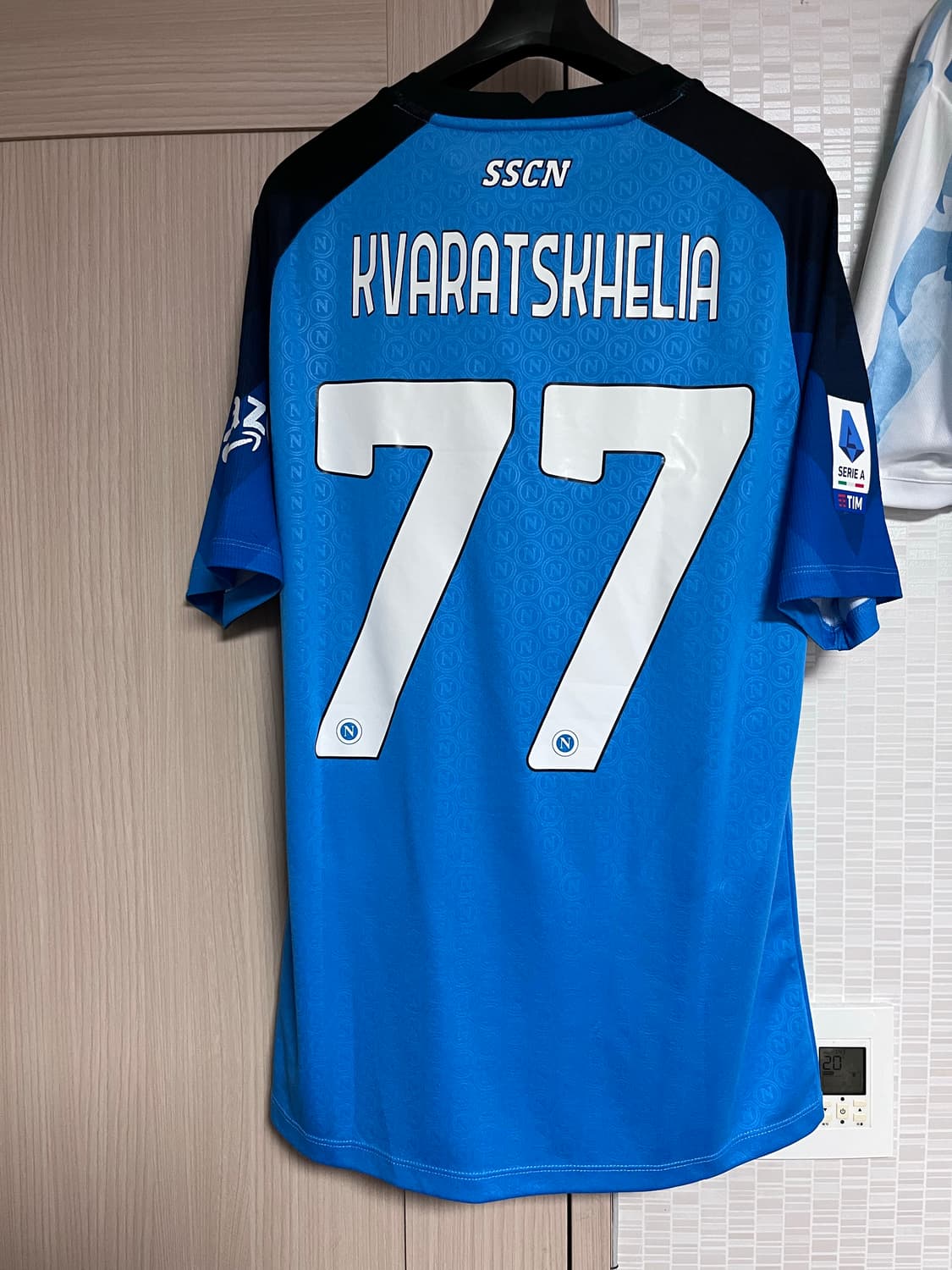 [L] 나폴리 22-23 흐비차 어센틱 유니폼 상품이미지2