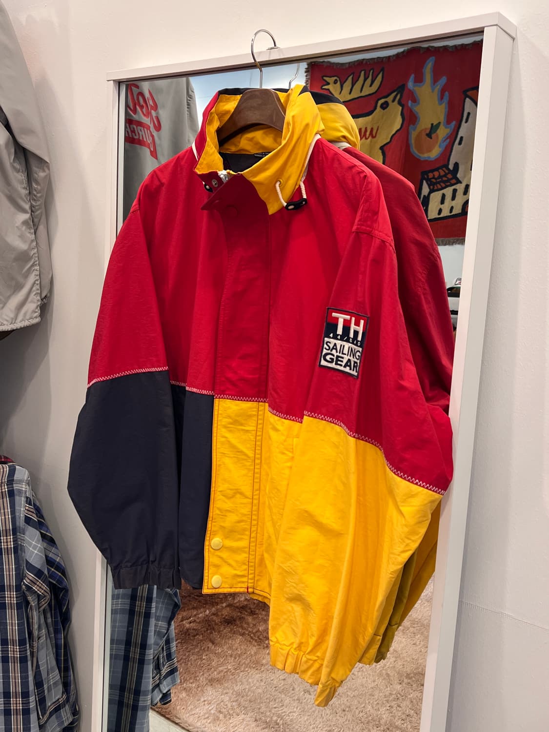 90s Tommy Hilfiger 타미힐피거 세일링 기어 자켓 상품이미지1