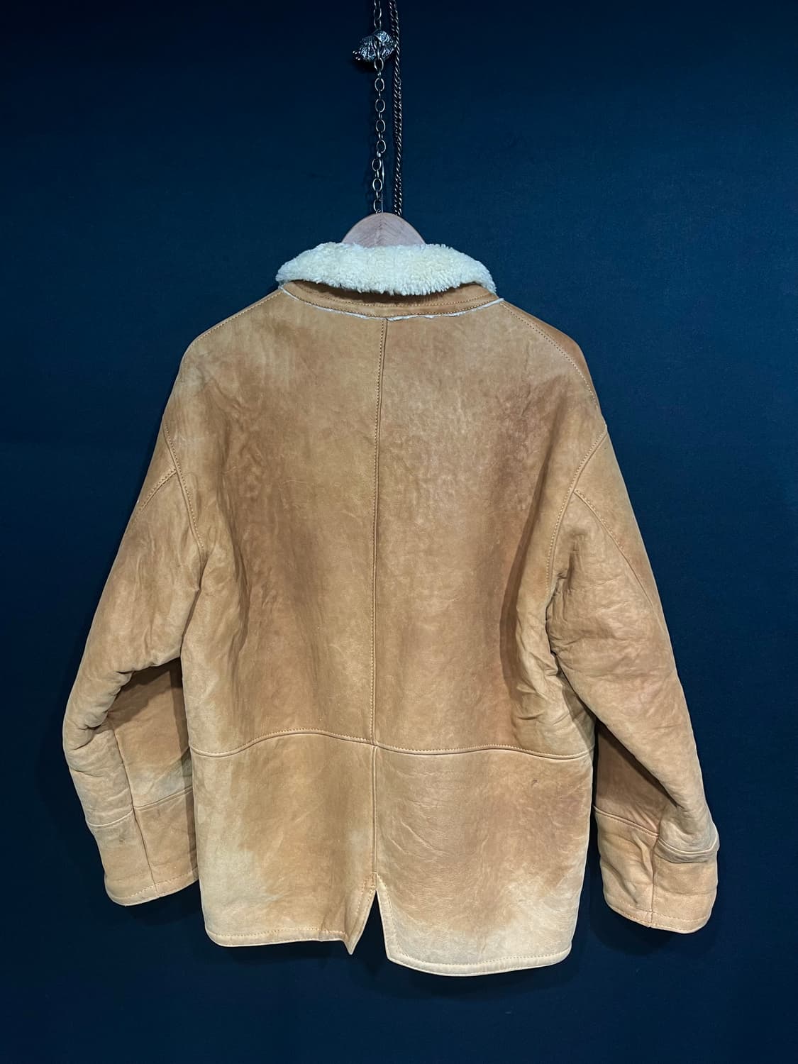 유럽 스웨이드 양털 무스탕 자켓 상품이미지5