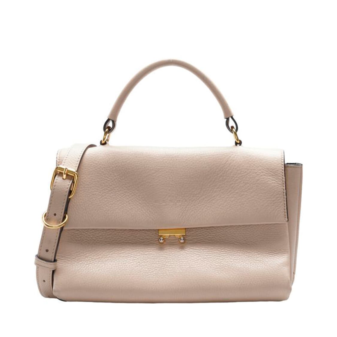 (중고) 마르니 베이지 탑 핸들 토트백 상품이미지1