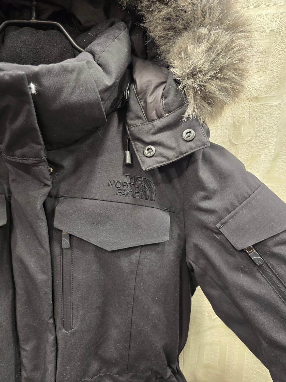 노스페이스 여성 다운 패딩 코트 S(85) 블랙 상품이미지3