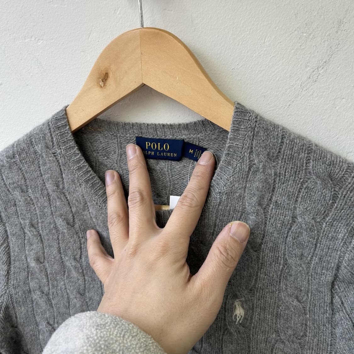 15829 - 폴로 랄프로렌 그레이 케이블 니트 상품이미지3
