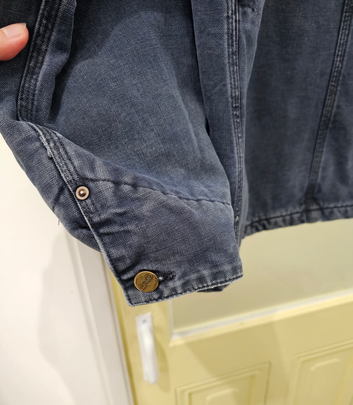 Carhartt 워싱네이비 워크자켓(겨울라이닝) 상품이미지6