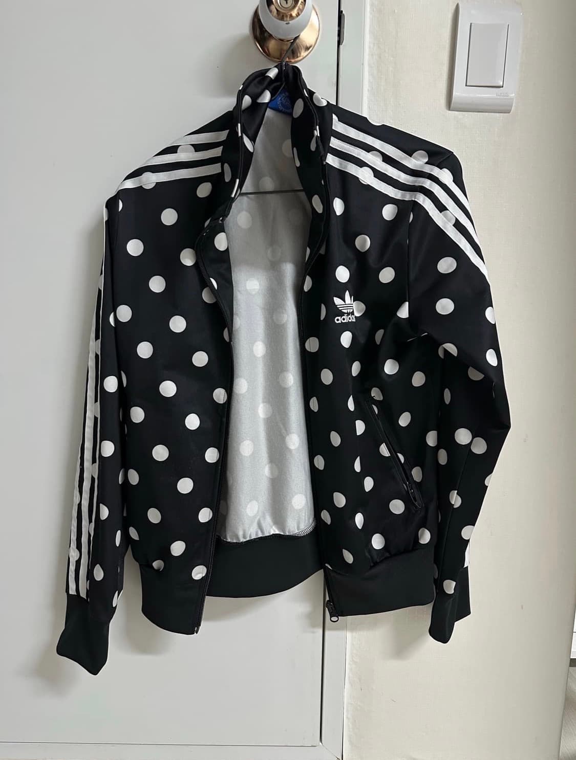 아디다스 도트 져지 트랙 자켓 땡땡이 나우아임영 상품이미지8