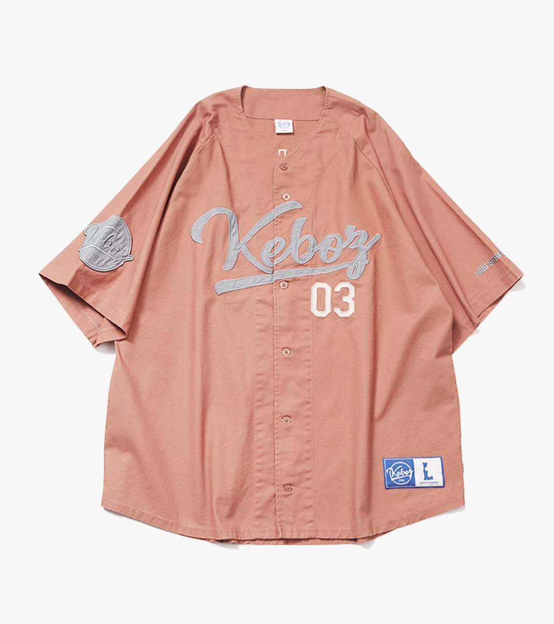 KEBOZ X MITA SNEAKERS - BASEBALL JERSEY 상품이미지1