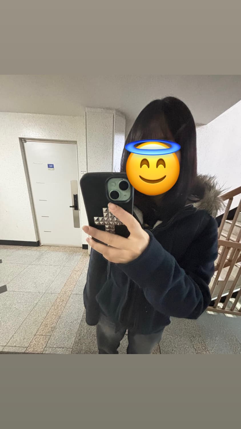 아베크롬비 네이비 퍼후집 상품이미지2