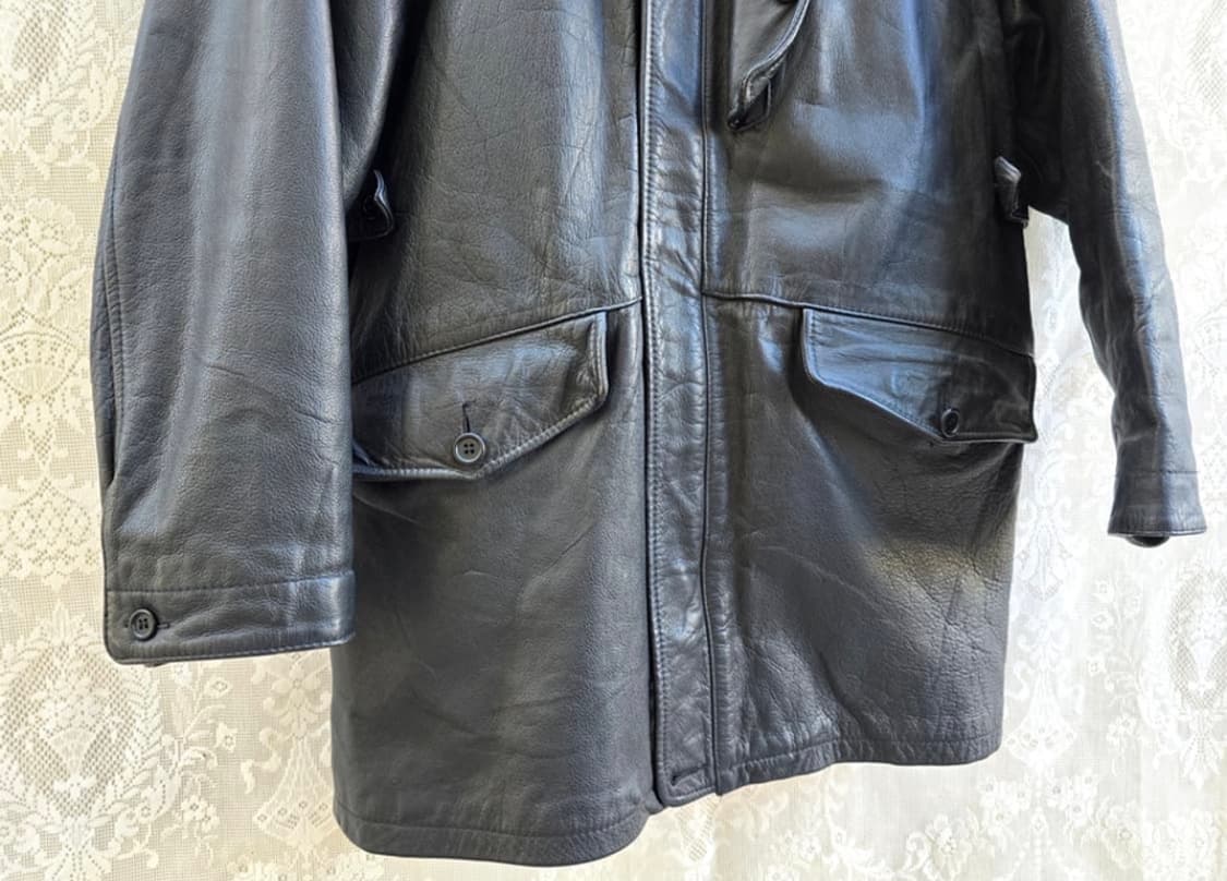 소가죽 후드 자켓 상품이미지6