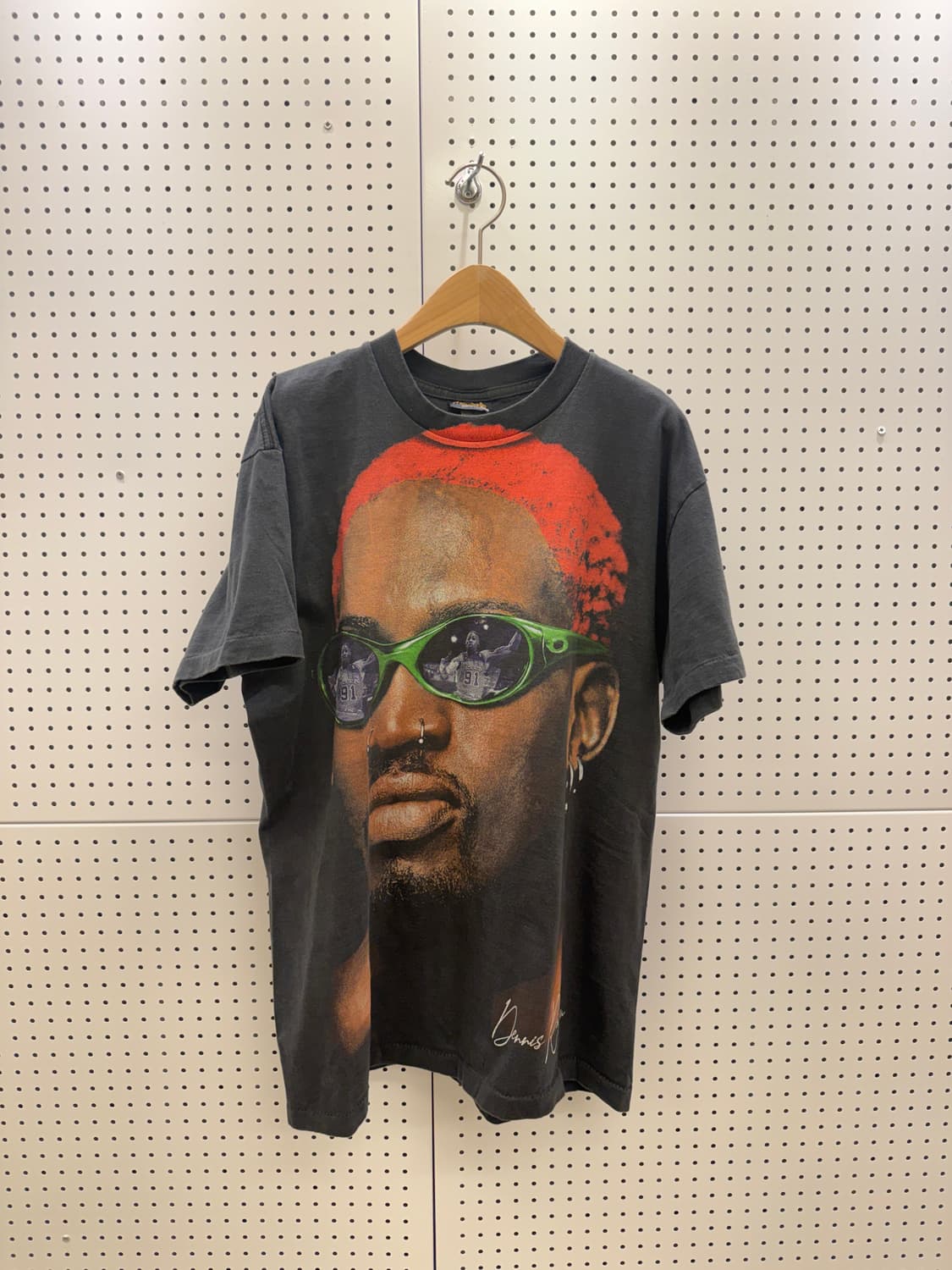 빈티지 데니스 로드맨 올드스쿨 반팔 티셔츠 U1285 상품이미지2