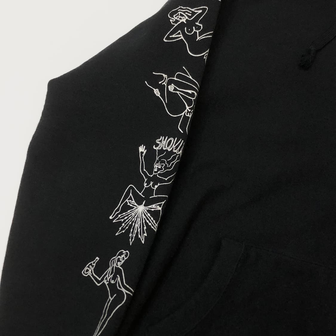 Wacomaria 와코마리아 길티파티 기모 후드티 상품이미지4